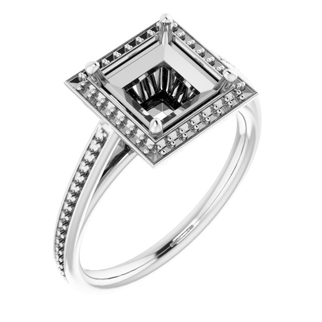 Halo-Style Ring