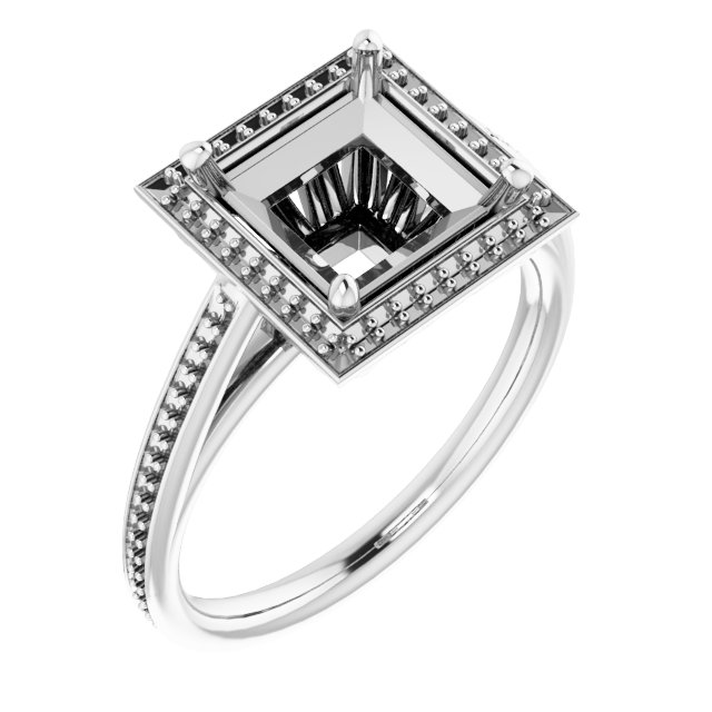 Halo-Style Ring