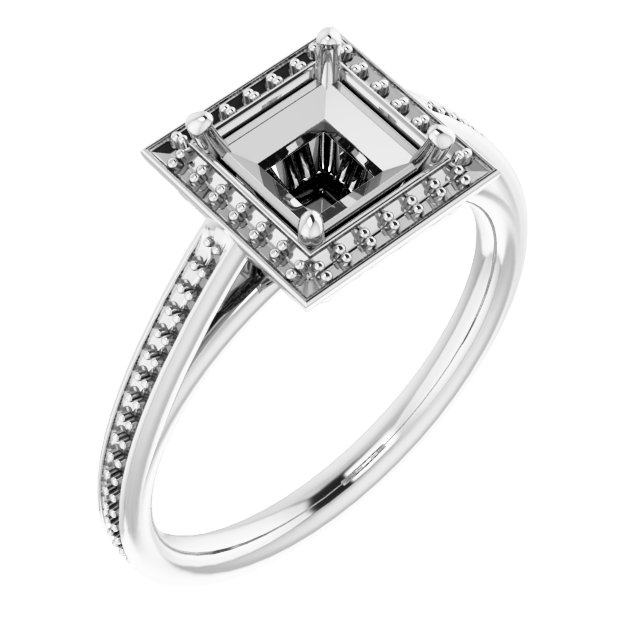 Halo-Style Ring