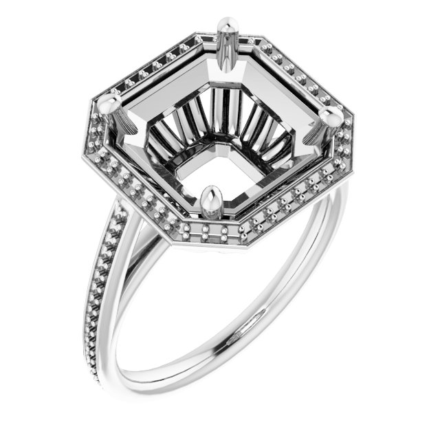 Halo-Style Ring