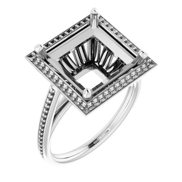 Halo-Style Ring