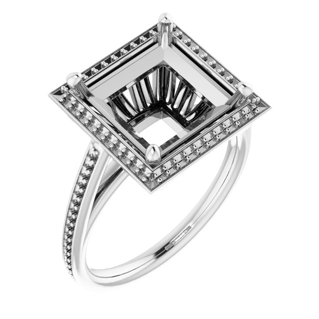 Halo-Style Ring