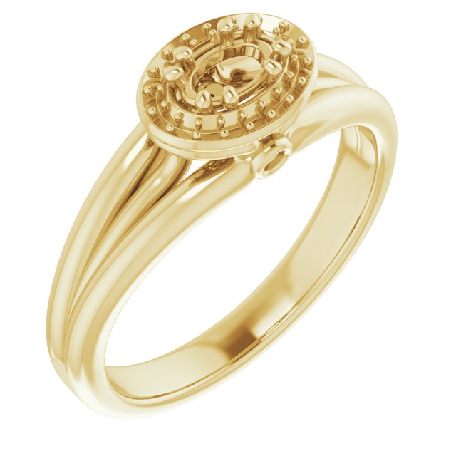 14k Yellow Gold