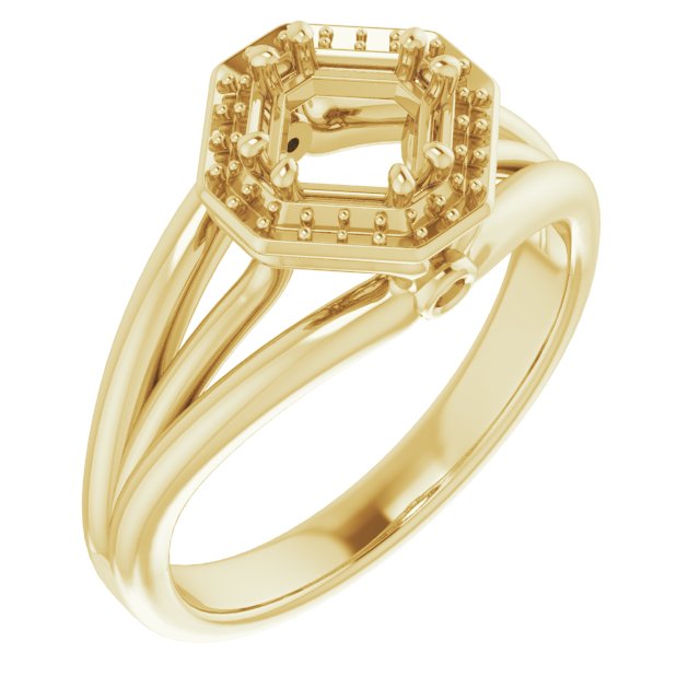 14k Yellow Gold