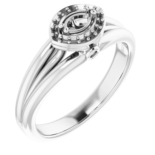14k White Gold