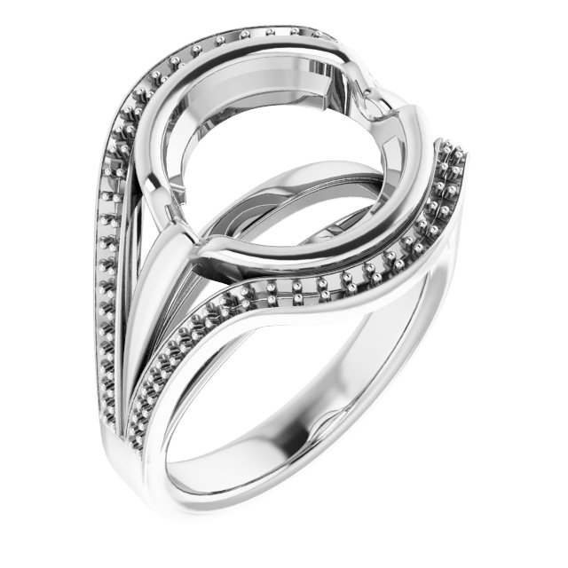 Bezel-Set Accented Ring
