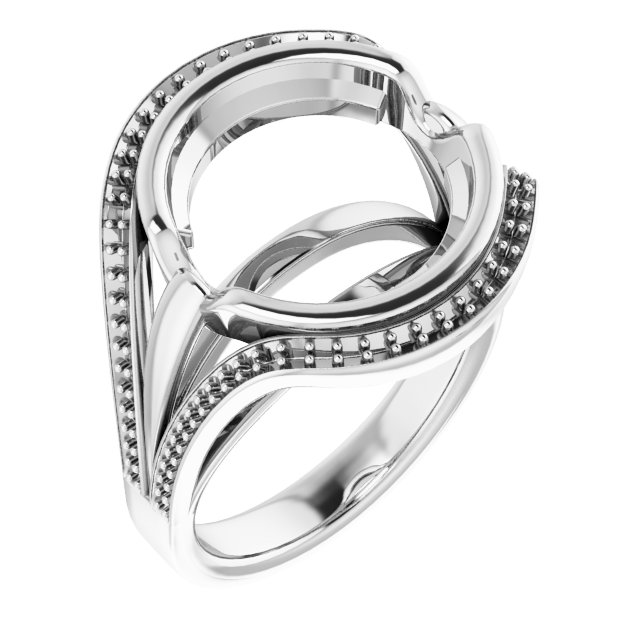 Bezel-Set Accented Ring