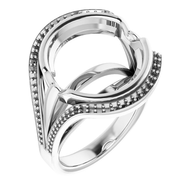 Bezel-Set Accented Ring