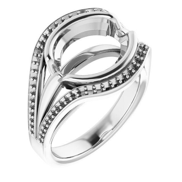 Bezel-Set Accented Ring