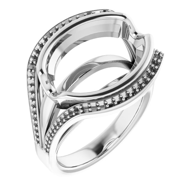 Bezel-Set Accented Ring