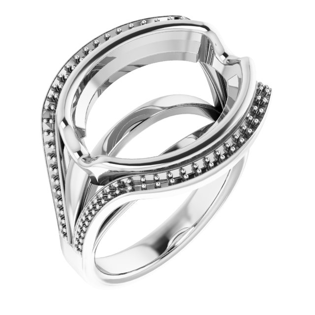 Bezel-Set Accented Ring