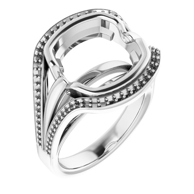 Bezel-Set Accented Ring