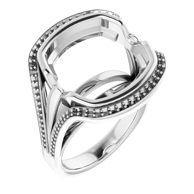 Bezel-Set Accented Ring
