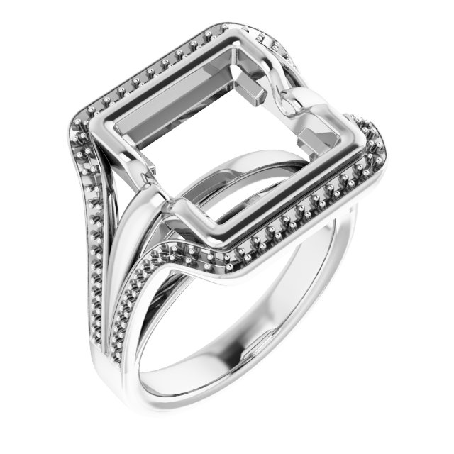 Bezel-Set Accented Ring