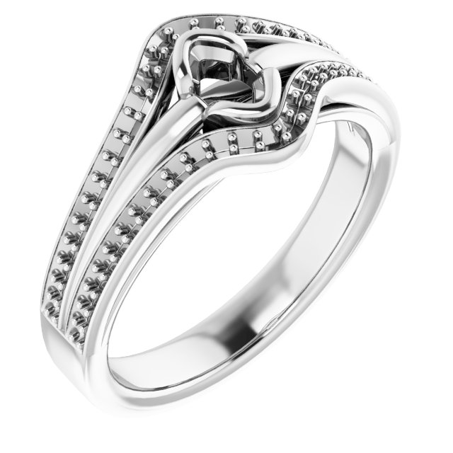 Bezel-Set Accented Ring