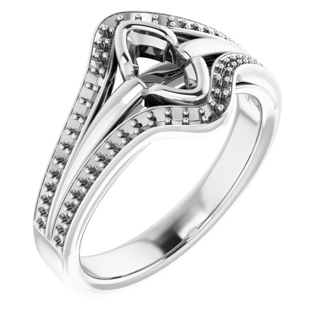 Bezel-Set Accented Ring