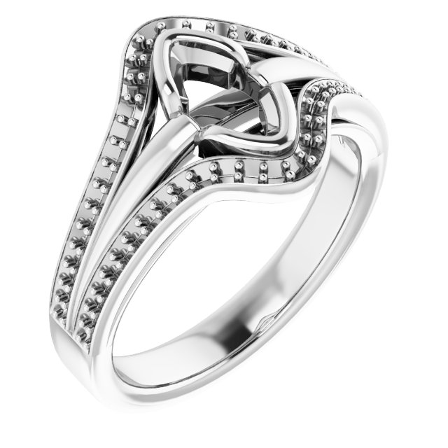 Bezel-Set Accented Ring
