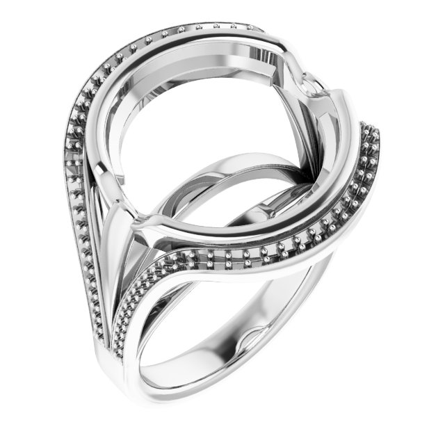 Bezel-Set Accented Ring