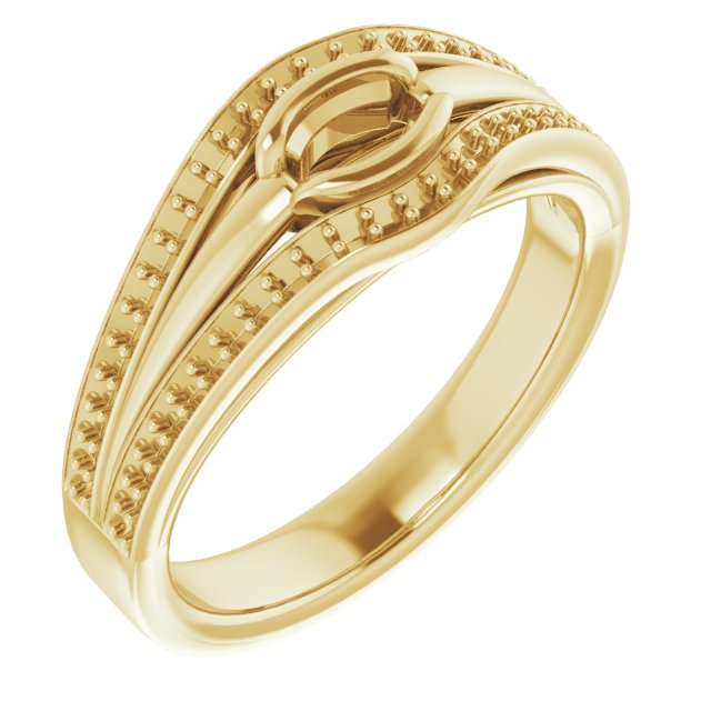 14k Yellow Gold