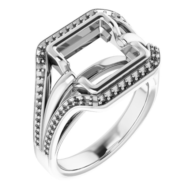 Bezel-Set Accented Ring