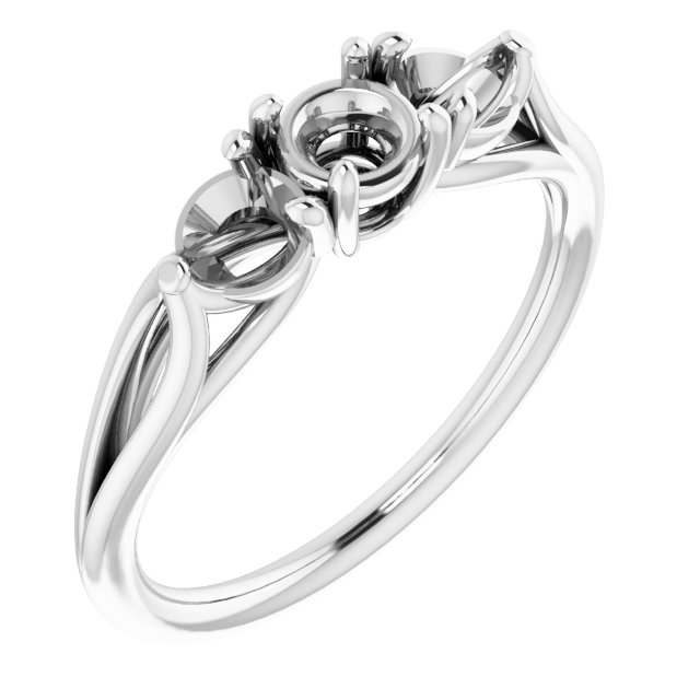 Three-Stone Engagement Ring
