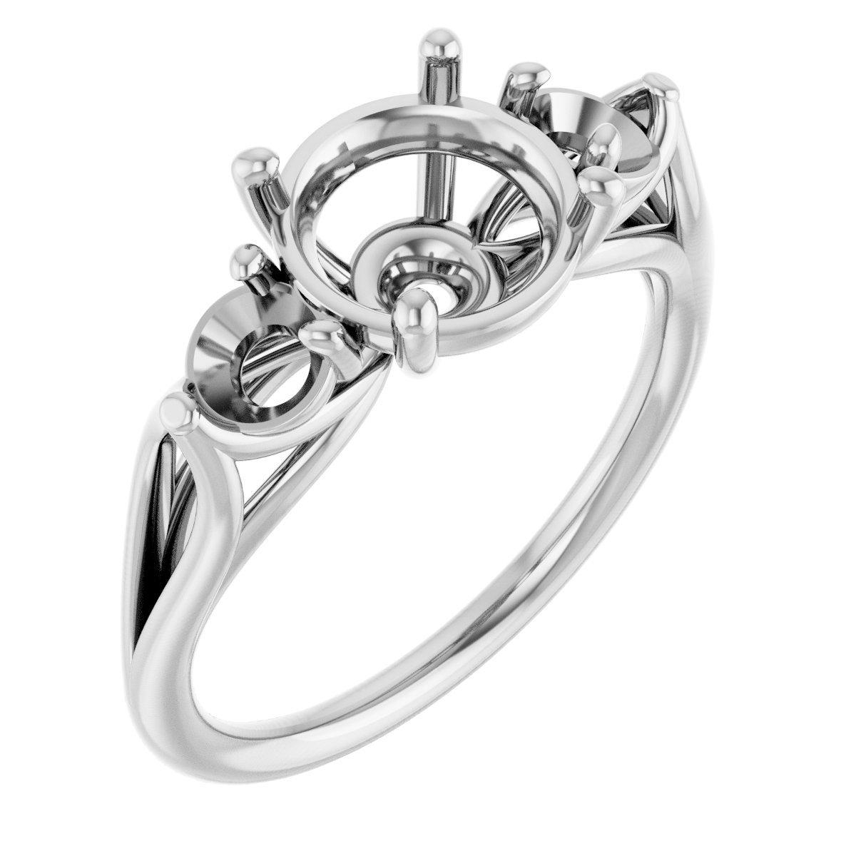 Three-Stone Engagement Ring