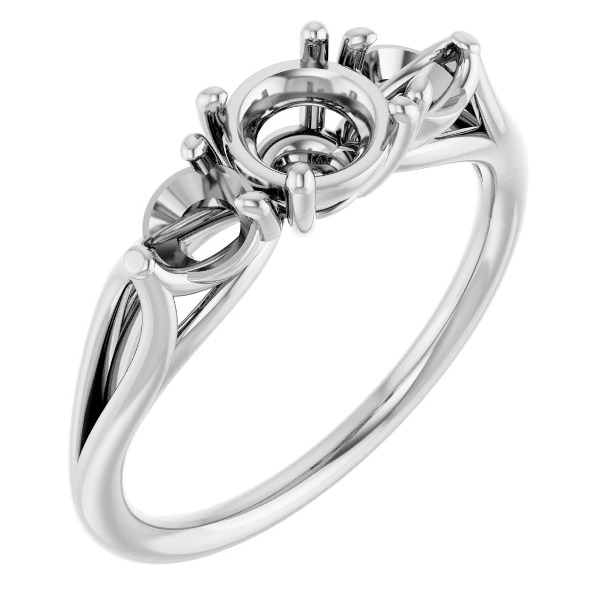 Three-Stone Engagement Ring