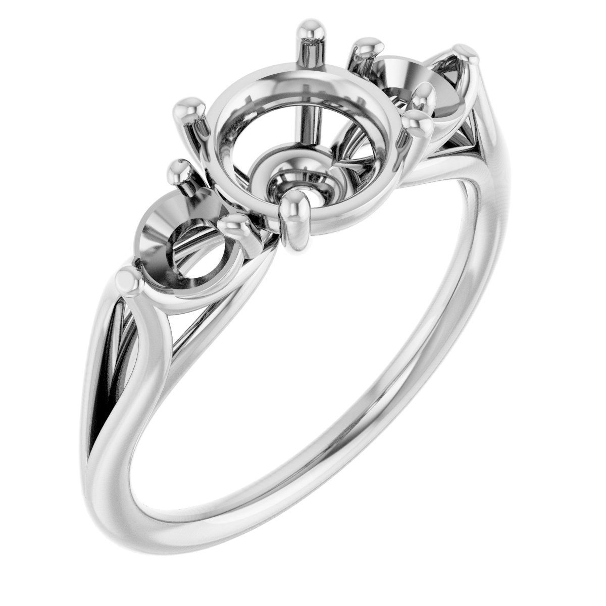 Three-Stone Engagement Ring