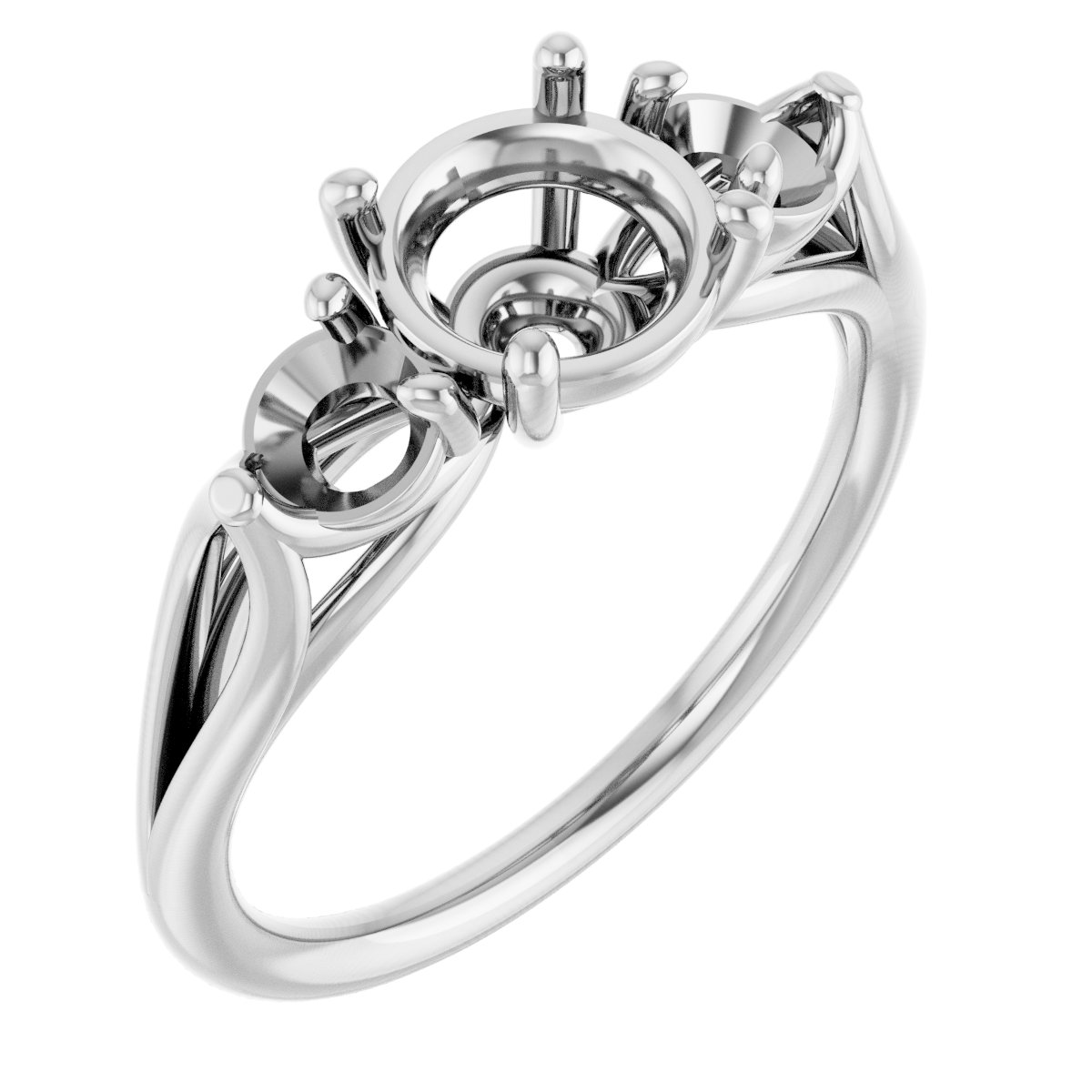 Three-Stone Engagement Ring