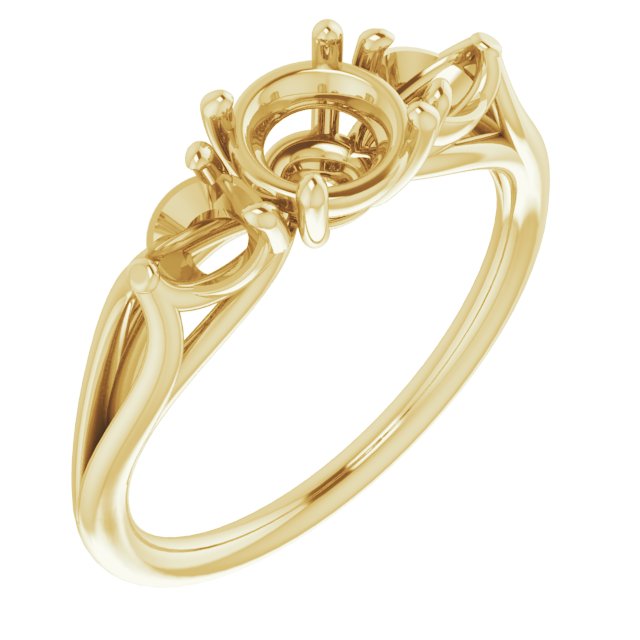 Three-Stone Engagement Ring