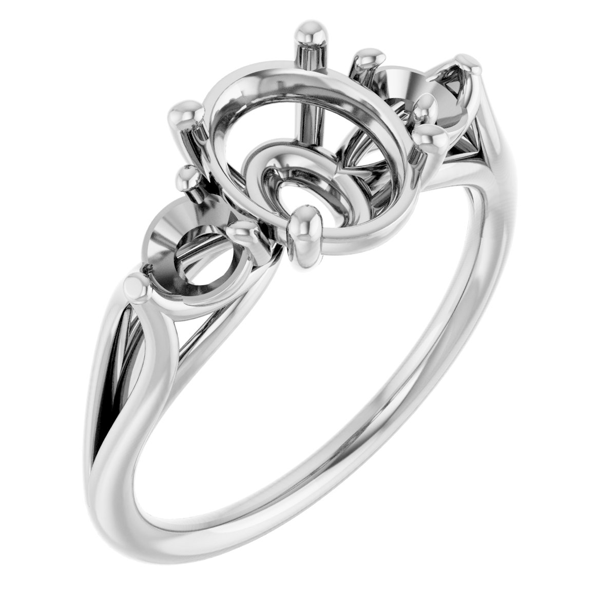 Three-Stone Engagement Ring