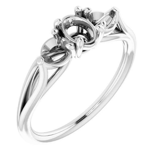 Three-Stone Engagement Ring