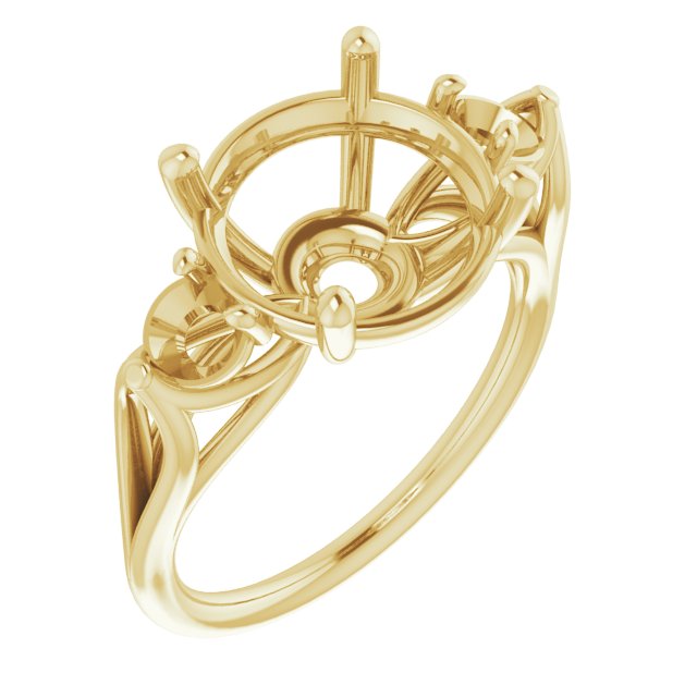 Three-Stone Engagement Ring
