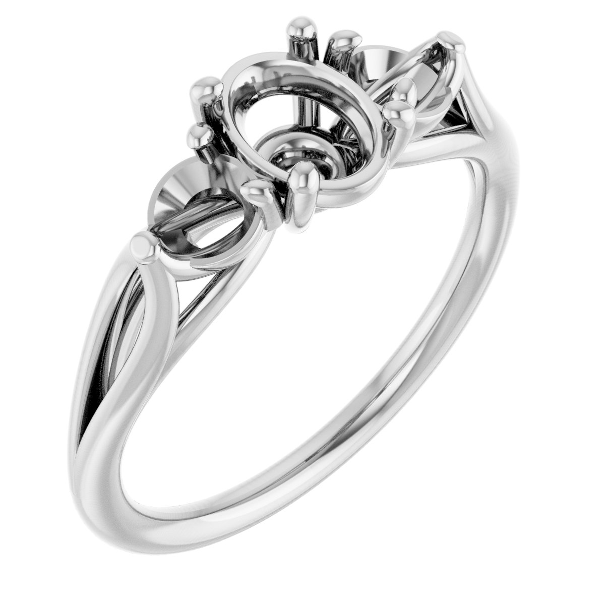 Three-Stone Engagement Ring