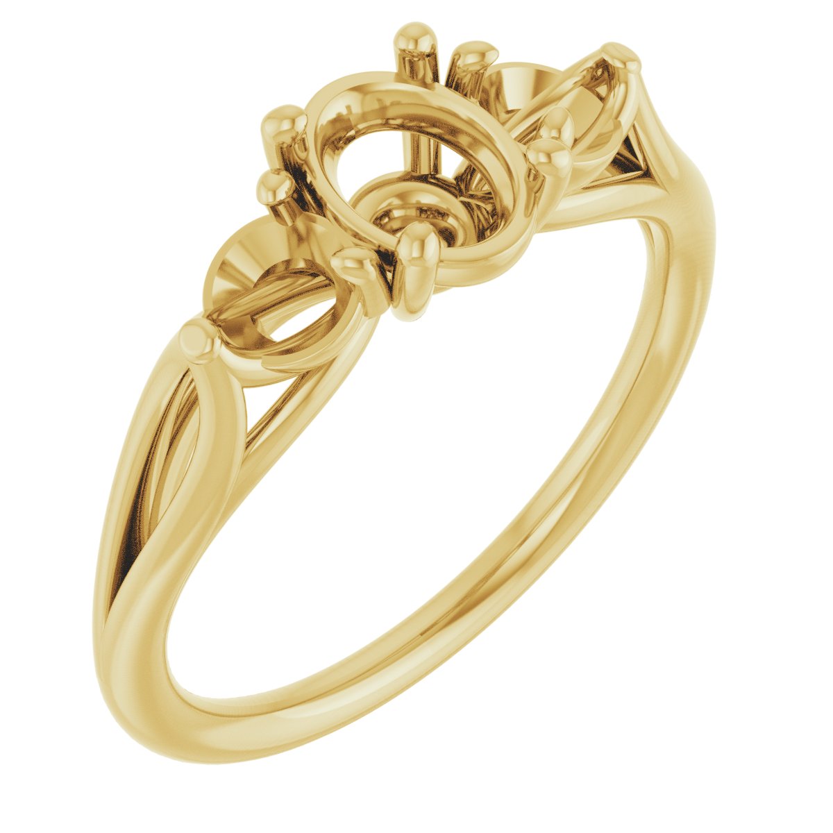 Three-Stone Engagement Ring