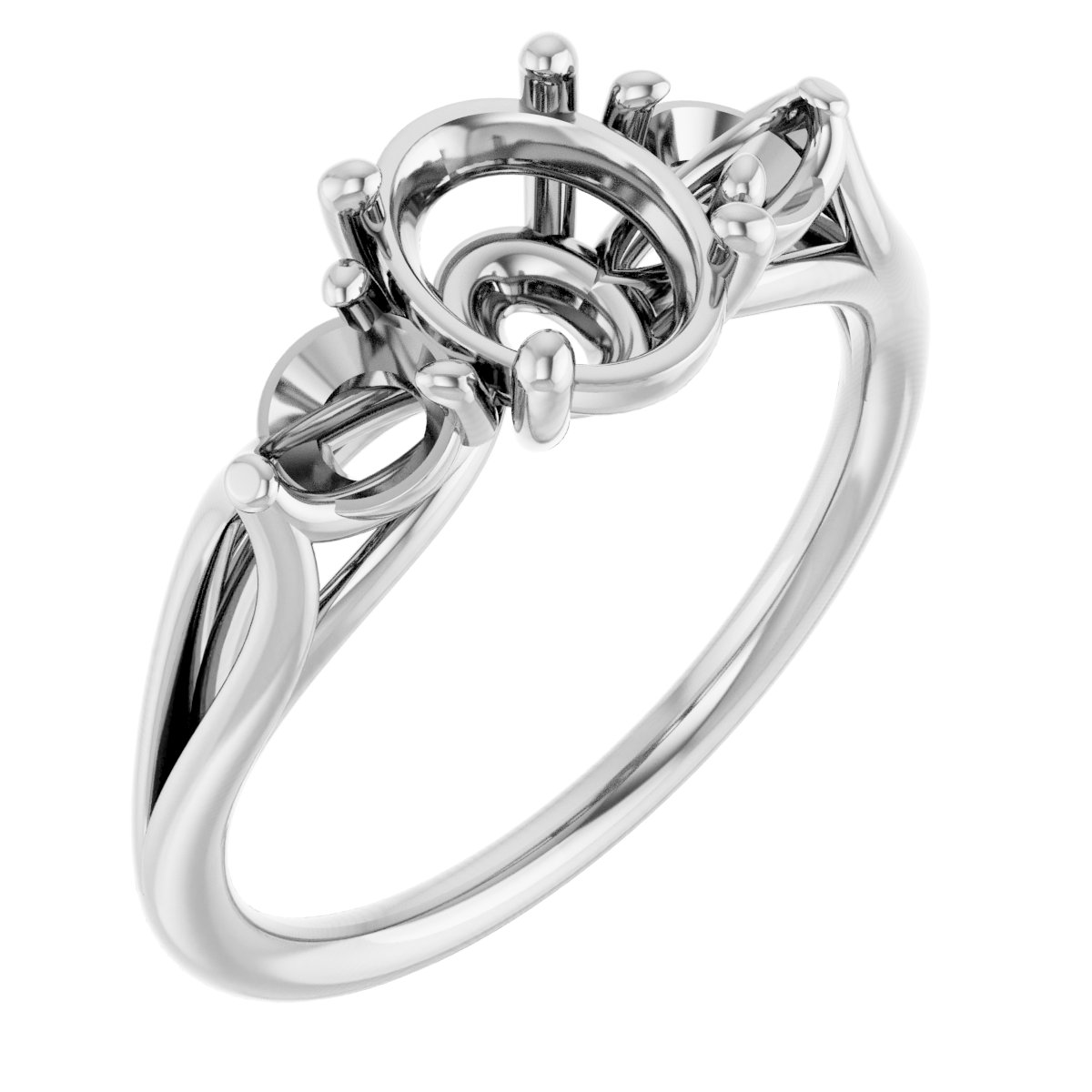 Three-Stone Engagement Ring