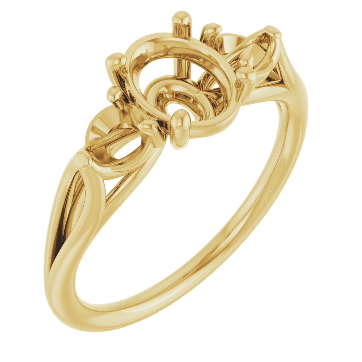 Three-Stone Engagement Ring