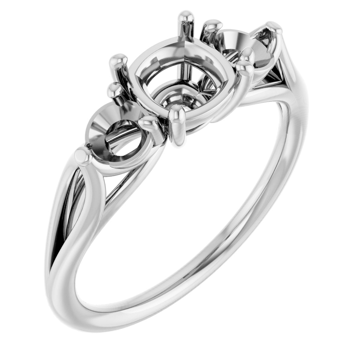 Three-Stone Engagement Ring