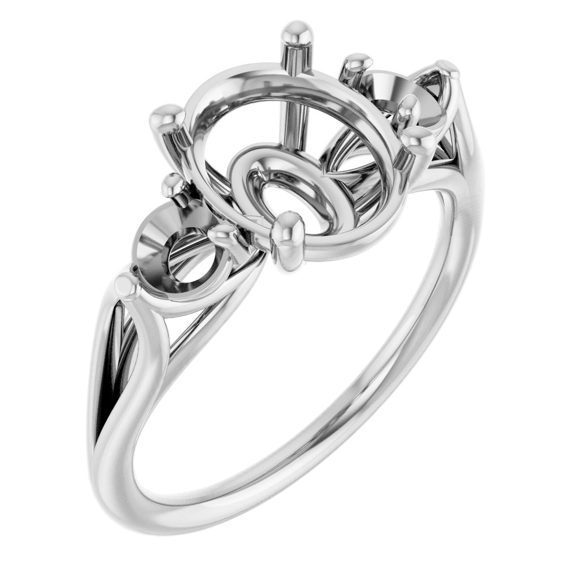 Three-Stone Engagement Ring