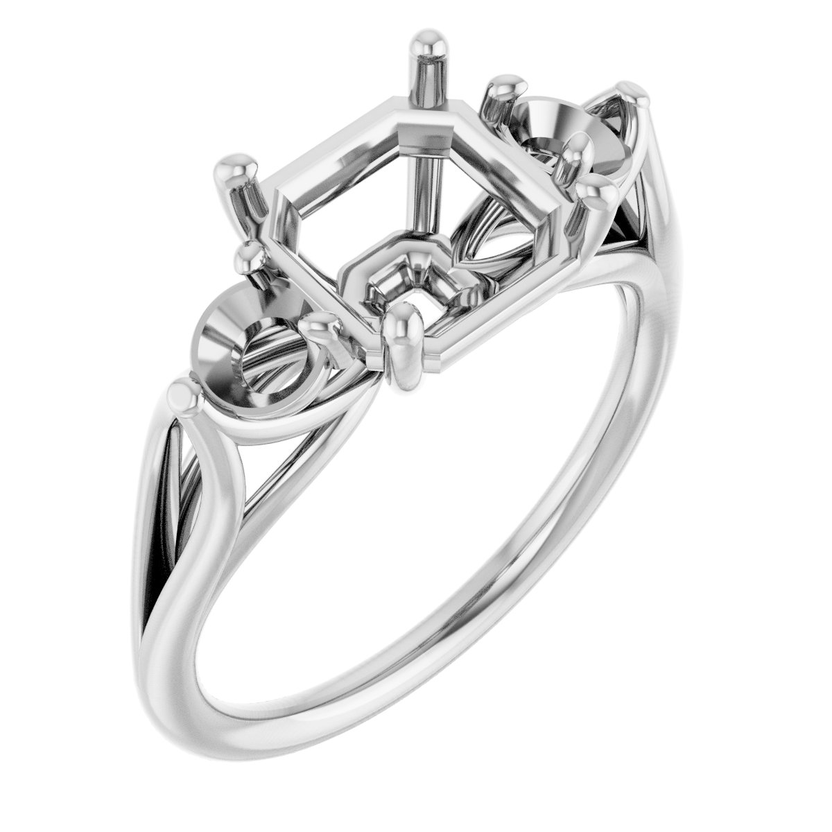 Three-Stone Engagement Ring