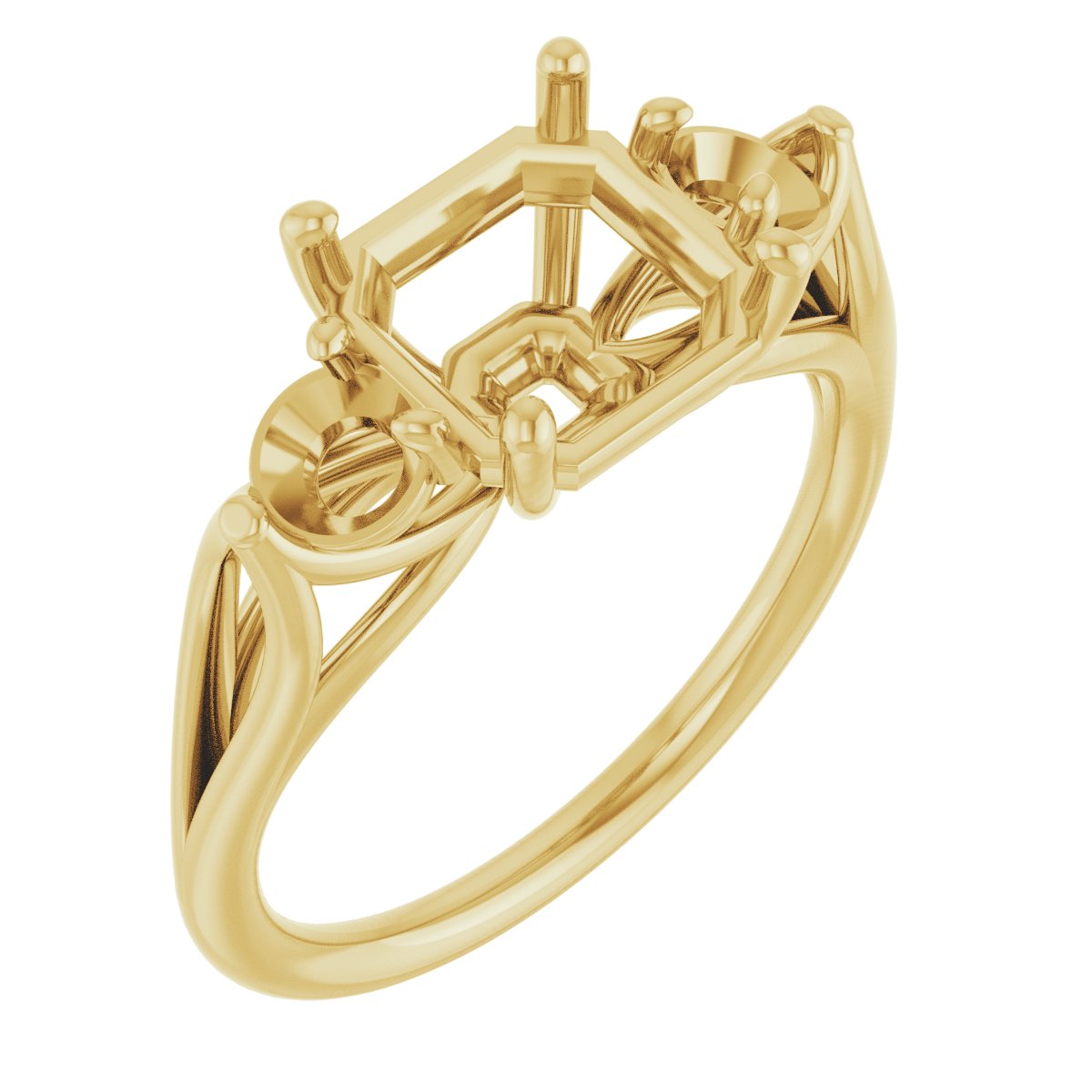 Three-Stone Engagement Ring