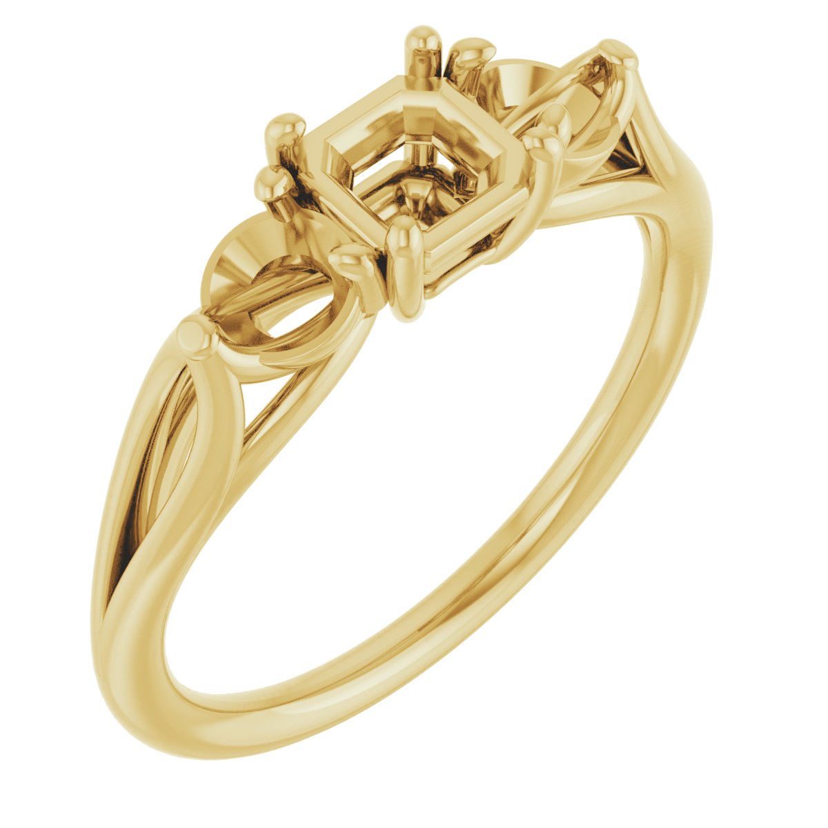 Three-Stone Engagement Ring