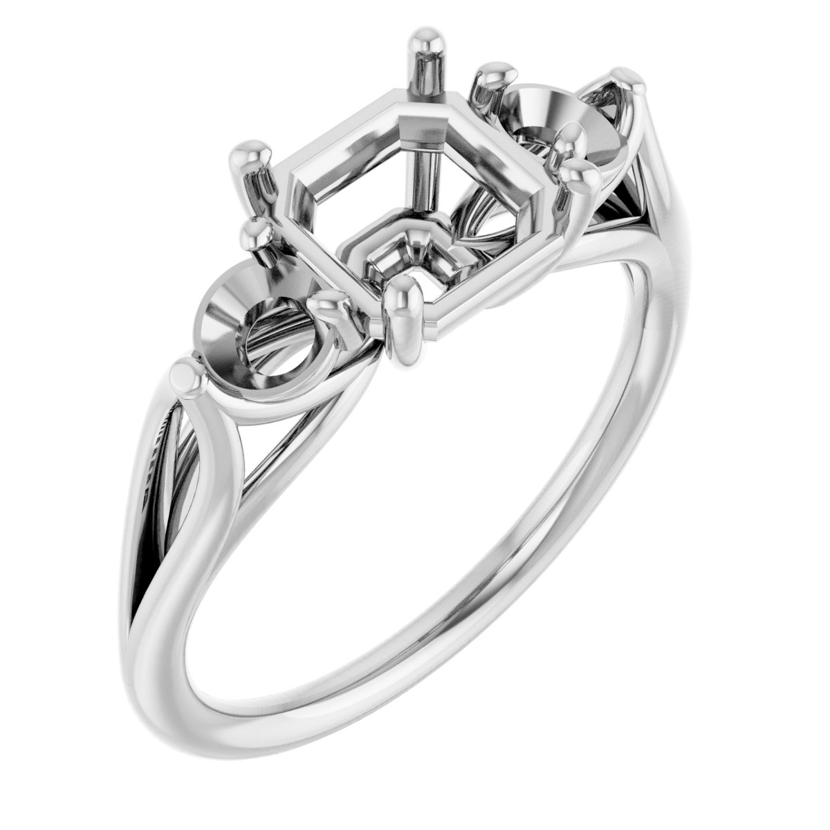 Three-Stone Engagement Ring