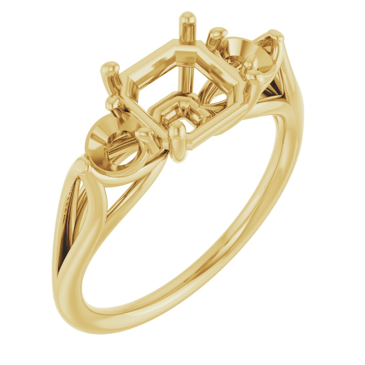 Three-Stone Engagement Ring