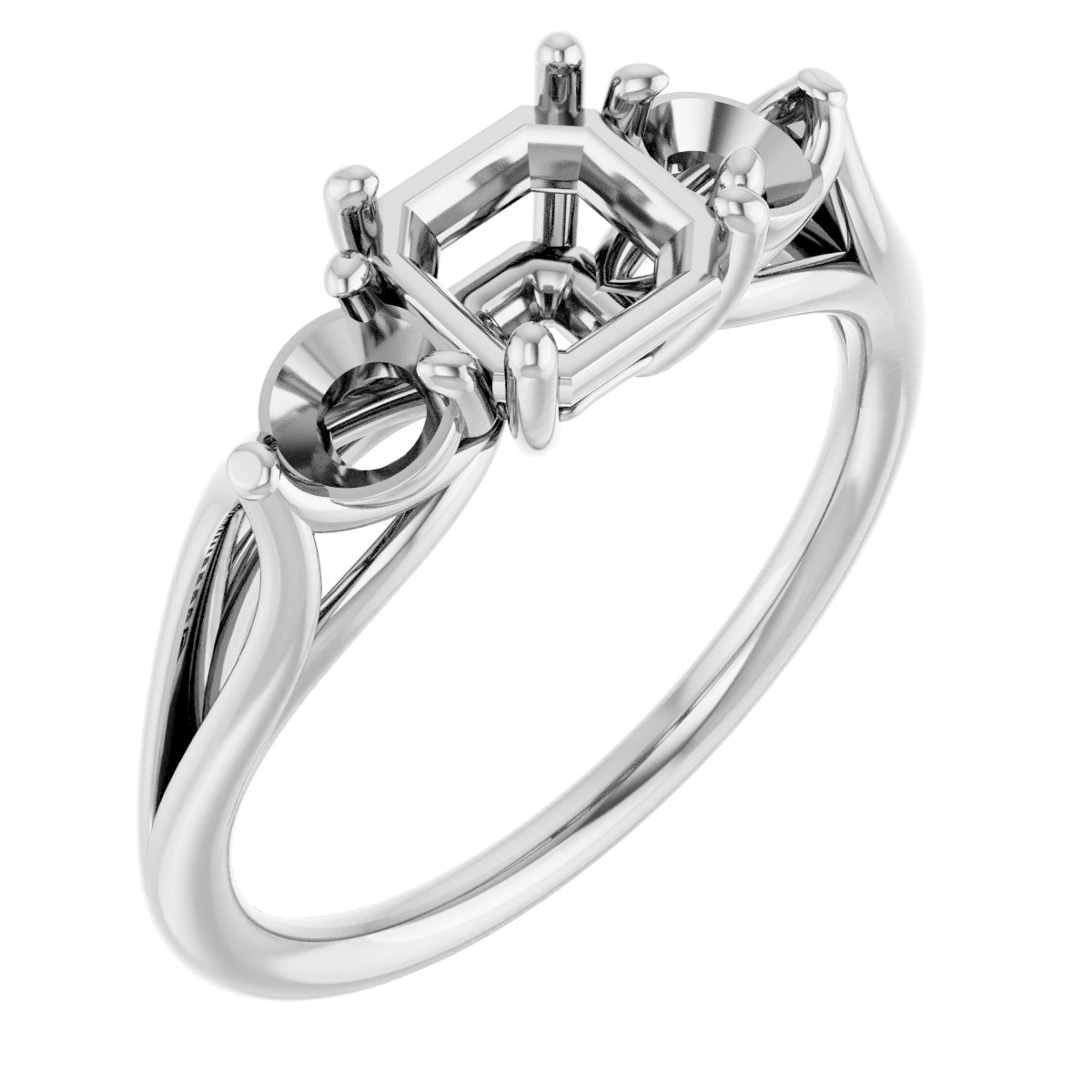 Three-Stone Engagement Ring