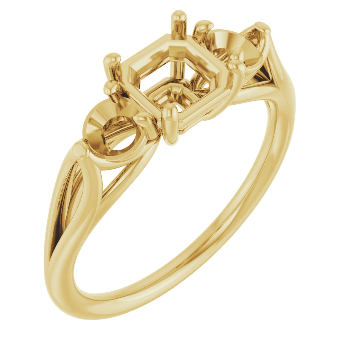 Three-Stone Engagement Ring