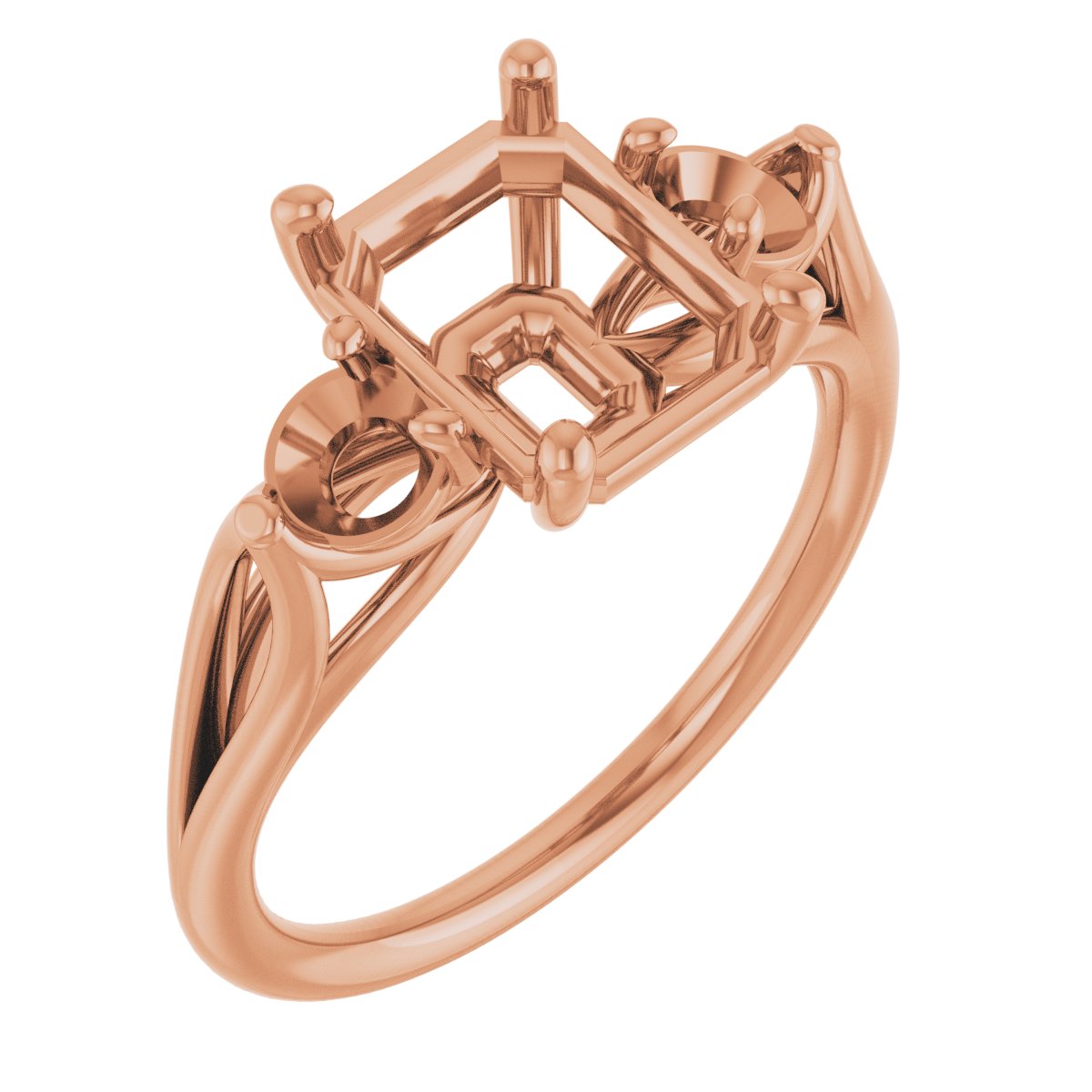 Three-Stone Engagement Ring