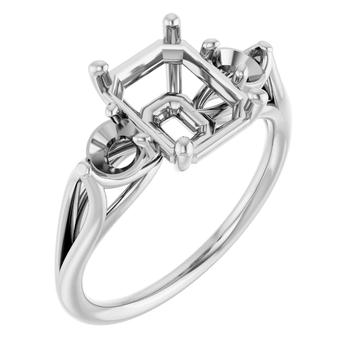 Three-Stone Engagement Ring