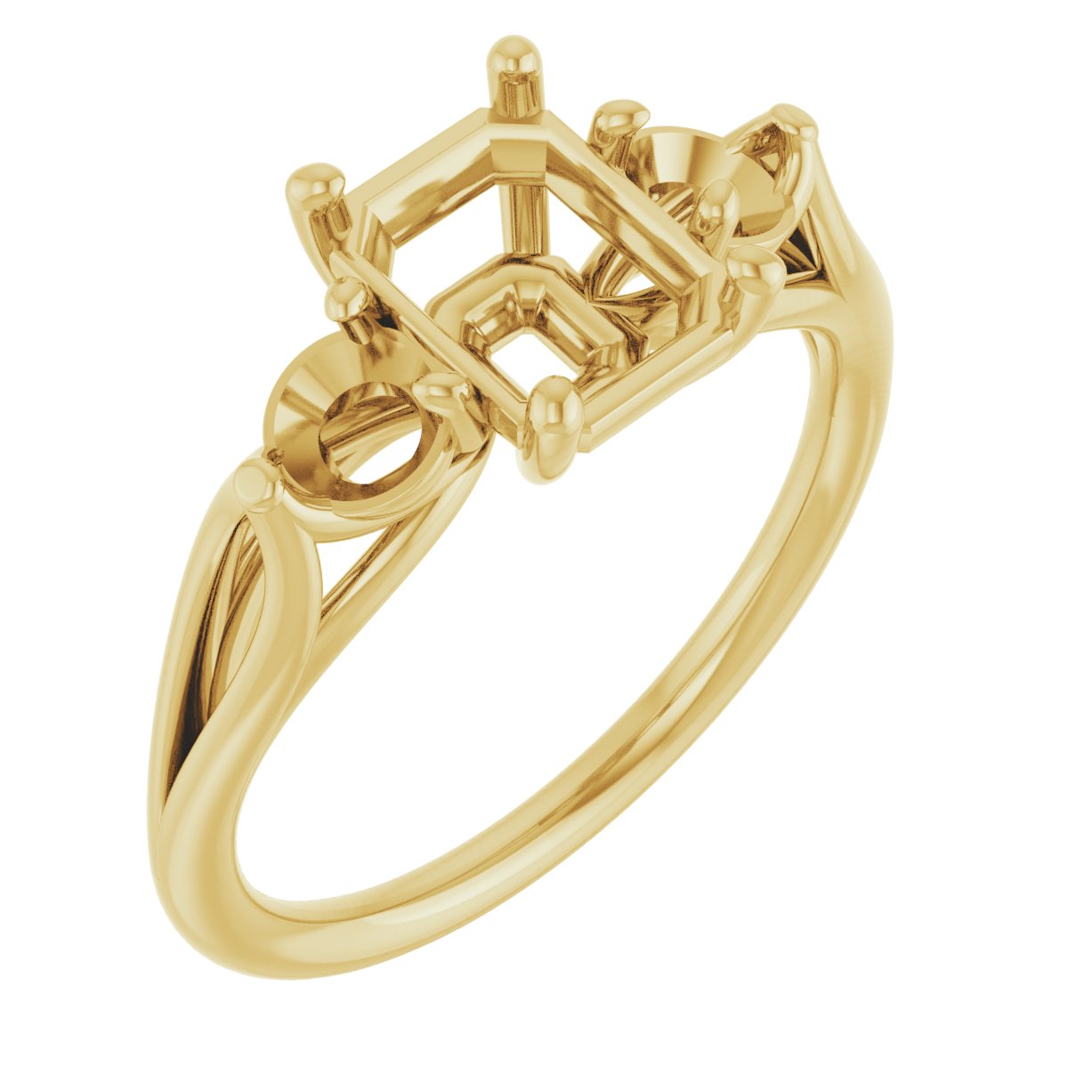 Three-Stone Engagement Ring