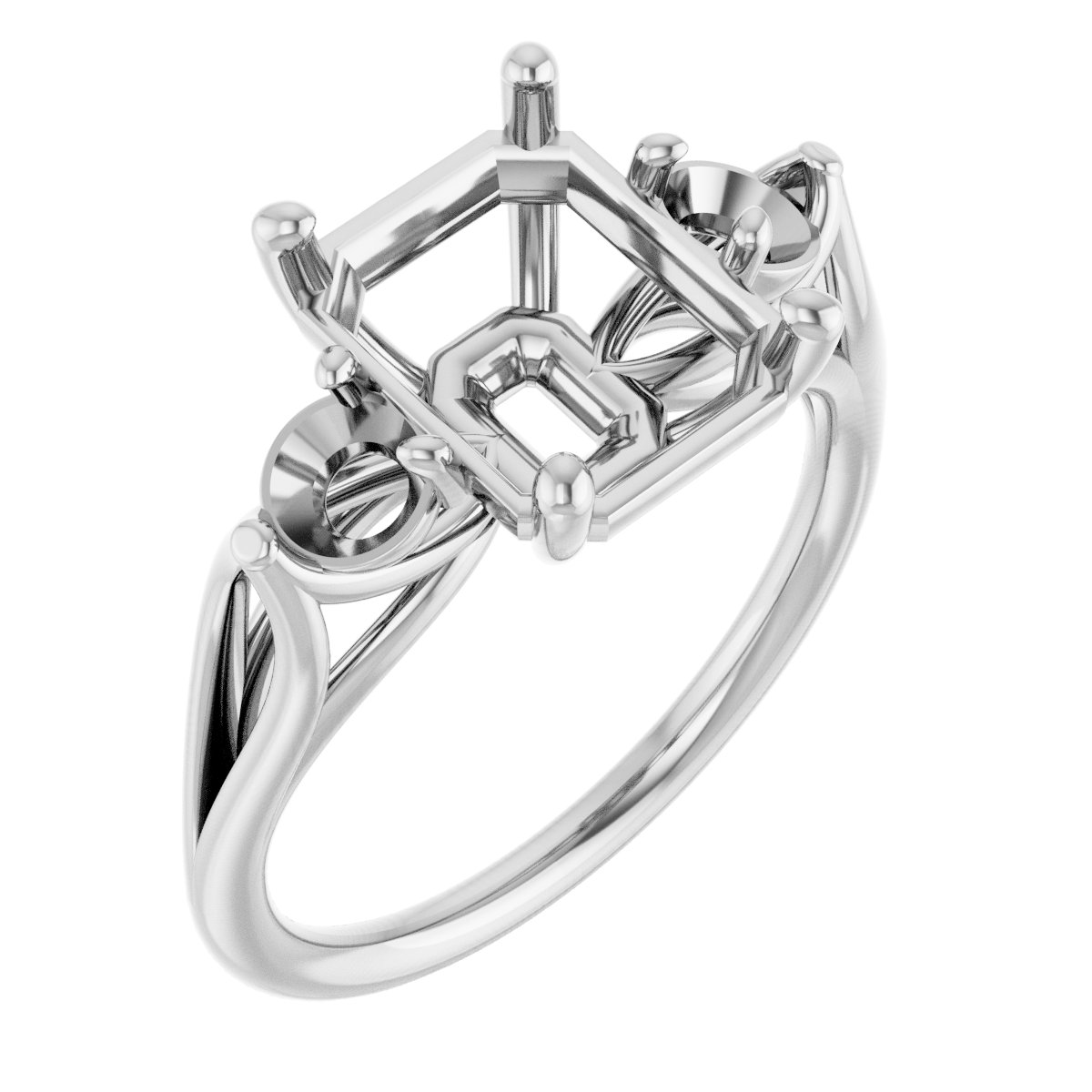 Three-Stone Engagement Ring